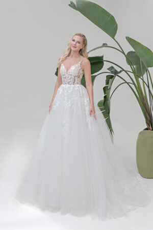 Amera Vera Kollektion 2025 Brautkleid B2512 (1) Angelex Princess Hochzeitshaus Brautmode Singen