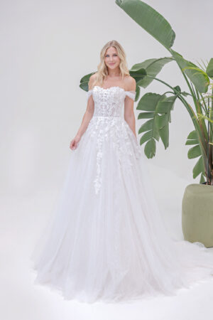 Amera Vera Kollektion 2025 Brautkleid B2515 (1) Angelex Princess Hochzeitshaus Brautmode Singen