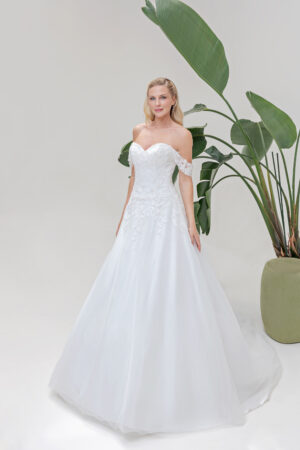 Amera Vera Kollektion 2025 Brautkleid B2533 (1) Angelex Princess Hochzeitshaus Brautmode Singen