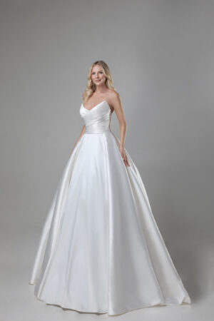 Miss Beautiful Bride Kollektion 2025 Brautkleid MGB204 (1) Angelex Princess Hochzeitshaus Brautmode Singen